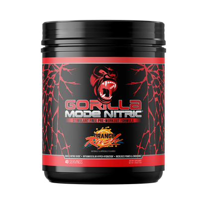 Gorilla Mode Nitric Upgraded Stimulant Free Pre Workout 768 Grams