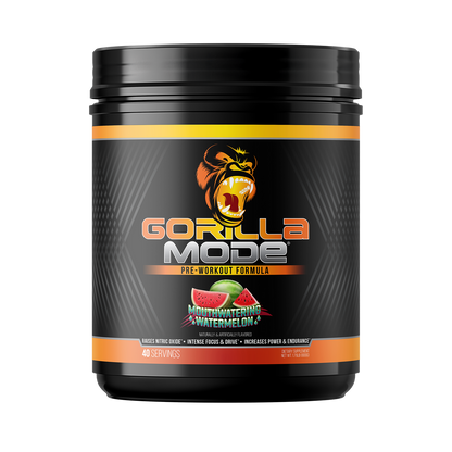 Gorilla Mode Pre Workout Massive Pumps Laser Focus Energy 792g