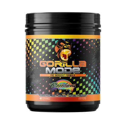 Gorilla Mode Pre Workout Massive Pumps Laser Focus Energy 792g