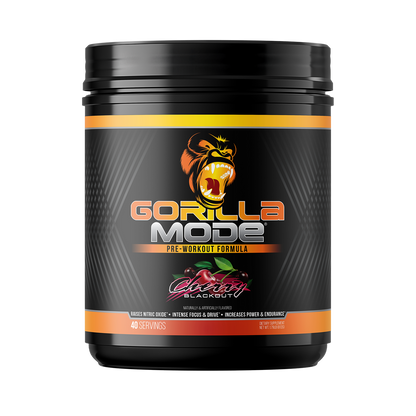 Gorilla Mode Pre Workout Massive Pumps Laser Focus Energy 792g