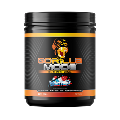 Gorilla Mode Pre Workout Massive Pumps Laser Focus Energy 792g