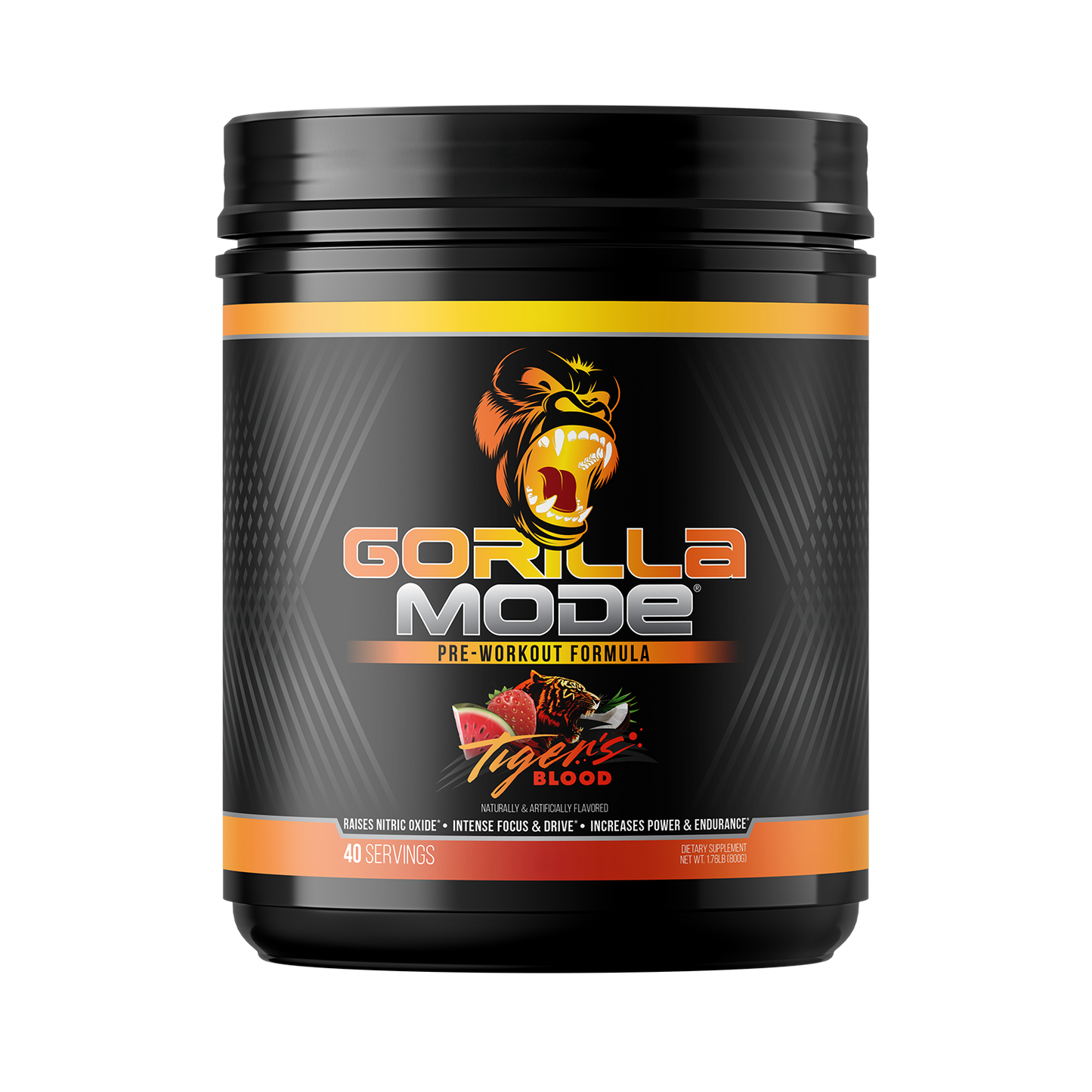 Gorilla Mode Pre Workout Massive Pumps Laser Focus Energy 792g